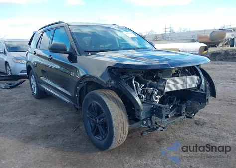 2021 Ford Explorer Xlt z USA, uszkodzony, nr VIN 1FMSK8DH0MGA66624